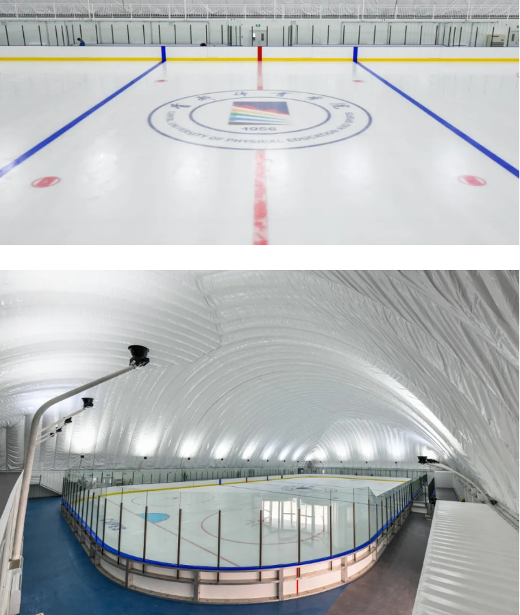 北京首个装配式直冷冰场仅用130天建成可以交付！