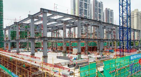3天一个结构层 广东湛江首座钢结构装配式公租房施工新速度