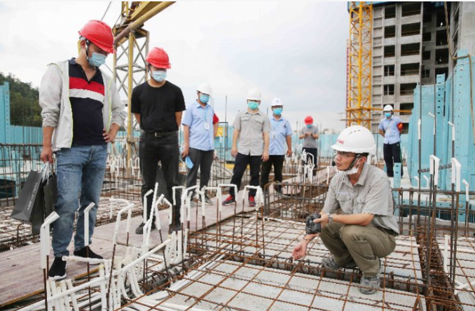 广东中山市首个获得装配式建筑认定项目迎来“工地开放日”