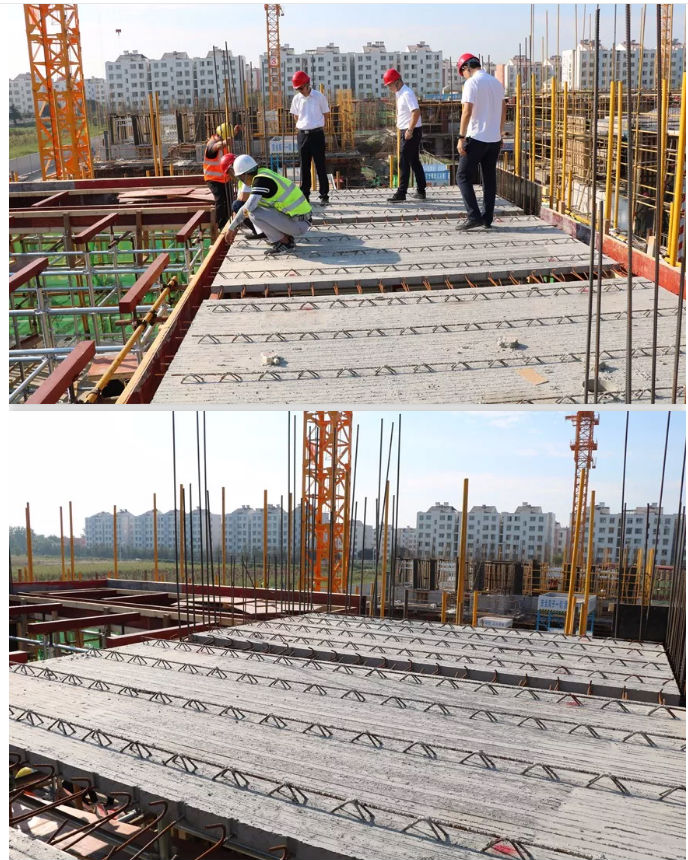 山东省首个叠合剪力墙体系装配式项目进入预制构件吊装阶段