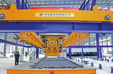河南：洛阳首条混凝土PC构件自动化生产线在汝阳县投产