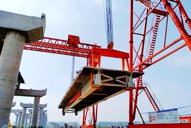 湖北首座采用装配式结构新工艺的工业化桥梁进入施工冲刺阶段
