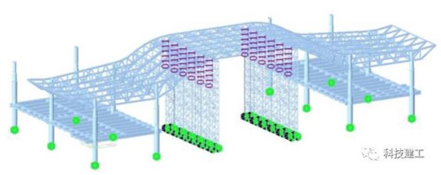 大跨度拱形钢结构施工案例分析