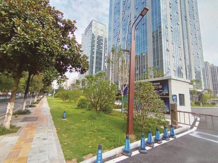 长沙广大建筑装饰有限公司总部大楼项目现场。 项目方供图