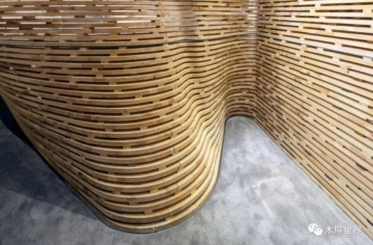 用木材描绘出的曲线空间|保利珠宝展厅