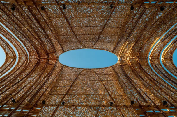 竹子编织成的建筑，竟然可以这么美！
